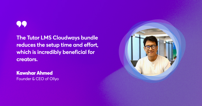 Kawshar Ahmed Founder & CEO of Ollyo